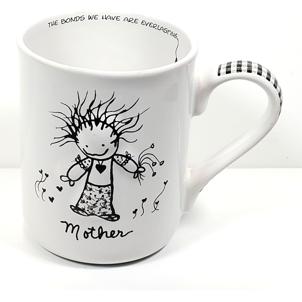 Enesco Children Of The Inner Light Cup Mother Coffee Mug By Marci White Black